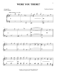 Were You There? von Charles Winfred Douglas (Download) 
