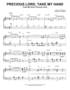 Precious Lord, Take My Hand (Take My Hand, Precious Lord) [Jazz version] (Download) 