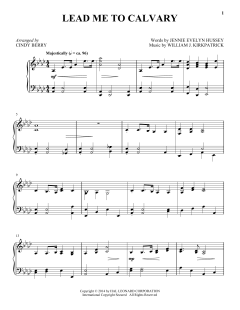 Lead Me To Calvary von William J. Kirkpatrick (Download) 