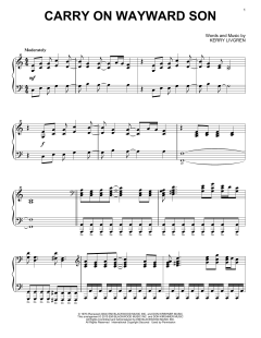 Carry On Wayward Son von Kansas (Download) 