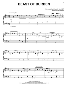Beast Of Burden von Bette Midler (Download) 
