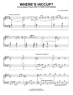 Where's Hiccup? von John Powell (Download) 