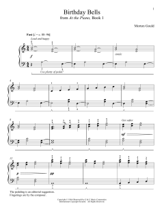 Birthday Bells von Morton Gould (Download) 