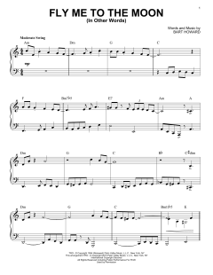 Fly Me To The Moon (In Other Words) [Jazz version] von Tony Bennett (Download) 