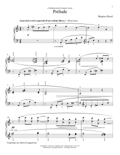 Prelude von Maurice Ravel (Download) 