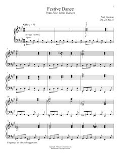 Festive Dance von Paul Creston (Download) 