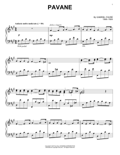 Pavane von Gabriel Fauré (Download) 
