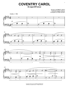Coventry Carol von Robert Croo (Download) 