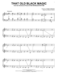 That Old Black Magic von Johnny Mercer (Download) 