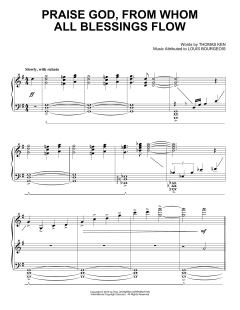 Praise God, From Whom All Blessings Flow von Thomas Ken (Download) 