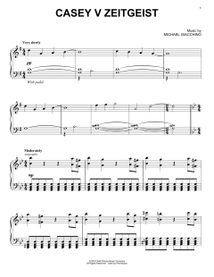 Casey V Zeitgeist von Michael Giacchino (Download) 