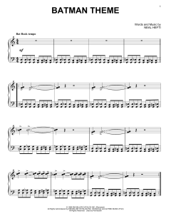 Batman Theme von Neal Hefti (Download) 