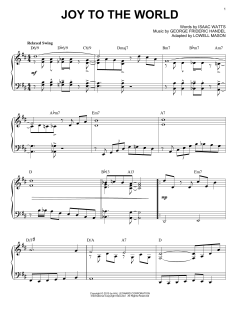 Joy To The World [Jazz version] von Lowell Mason (Download) 