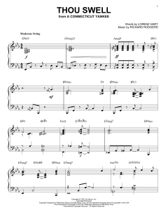 Thou Swell [Jazz version] von Lorenz Hart (Download) 