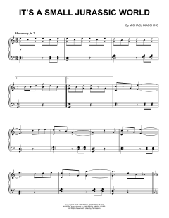 It's A Small Jurassic World von Michael Giacchino (Download) 