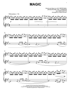 Magic [Classical version] von Coldplay (Download) 