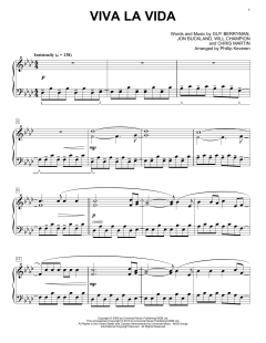Viva La Vida [Classical version] von Coldplay (Download) 