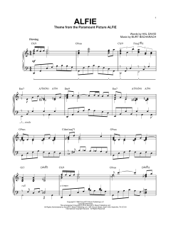 Alfie [Jazz version] von Cher (Download) 
