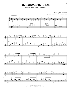 Dreams On Fire von A R Rahman (Download) 