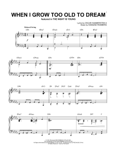 When I Grow Too Old To Dream [Jazz version] von Sigmund Romberg (Download) 