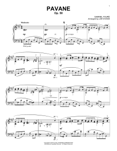 Pavane, Op. 50 von Gabriel Fauré (Download) 