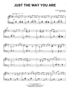 Just The Way You Are [Jazz version] von Billy Joel (Download) 