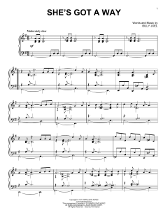 She's Got A Way [Jazz version] von Billy Joel (Download) 