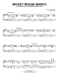 Mickey Mouse March [Jazz version] von Jimmie Dodd (Download) 