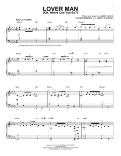Lover Man (Oh, Where Can You Be?) von Billie Holiday (Download) 