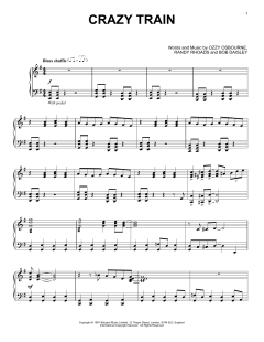 Crazy Train [Jazz version] von Ozzy Osbourne (Download) 