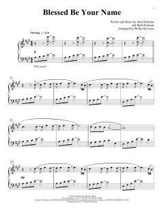 Blessed Be Your Name von Matt Redman (Download) 