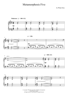 Metamorphosis Five von Philip Glass (Download) 