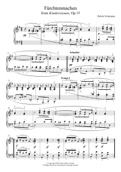 Furchtenmachen von Robert Schumann (Download) 