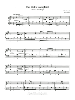 The Doll's Complaint von César Franck (Download) 
