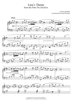 Lara's Theme (From The Duellists) (as performed by Sacha Puttnam) von Howard Blake (Download) 