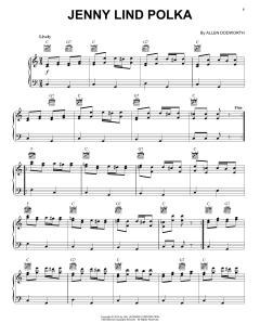 Jenny Lind Polka von Allan Dodworth (Download) 