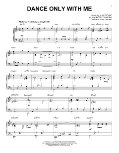 Dance Only With Me [Jazz version] von Perry Como (Download) 