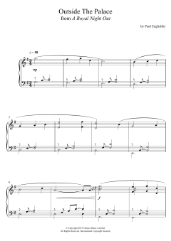 Outside The Palace (From 'A Royal Night Out') von Paul Englishby (Download) 