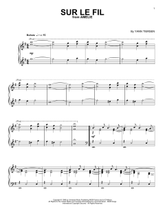 Sur Le Fil von Yann Tiersen (Download) 