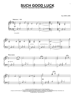 Such Good Luck von John Lunn (Download) 