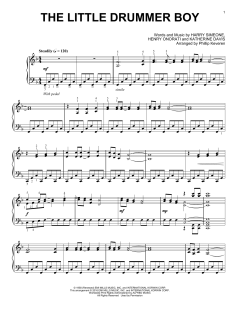 The Little Drummer Boy von Harry Simeone (Download) 