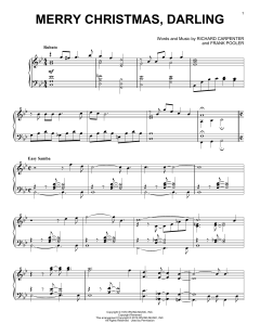 Merry Christmas, Darling von Frank Pooler (Download) 