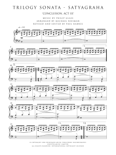Trilogy Sonata - Satyagraha von Philip Glass (Download) 