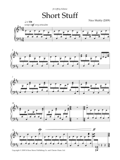 Short Stuff von Nico Muhly (Download) 