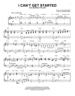 I Can't Get Started von Ira Gershwin (Download) 