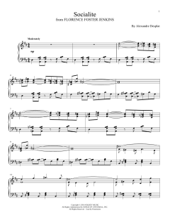Socialite von Alexandre Desplat (Download) 