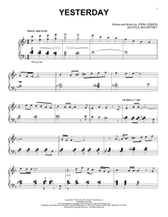 Yesterday [Jazz version] von The Beatles (Download) 