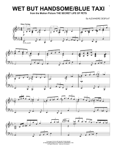 Wet But Handsome/Blue Taxi von Alexandre Desplat (Download) 