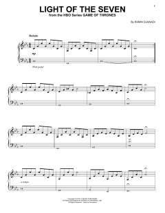 Light Of The Seven von Ramin Djawadi (Download) 