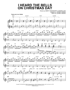 I Heard The Bells On Christmas Day [Jazz version] von Johnny Marks (Download) 